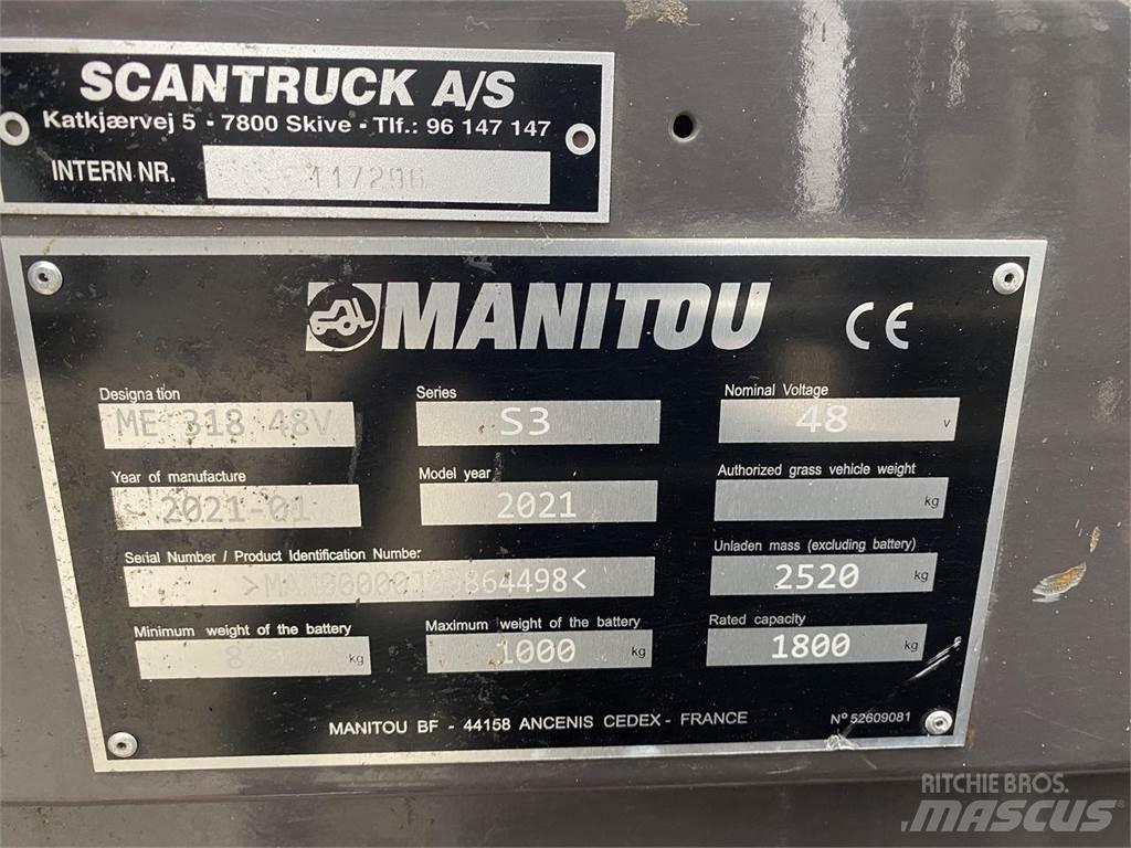 Manitou ME318 Elektrische heftrucks