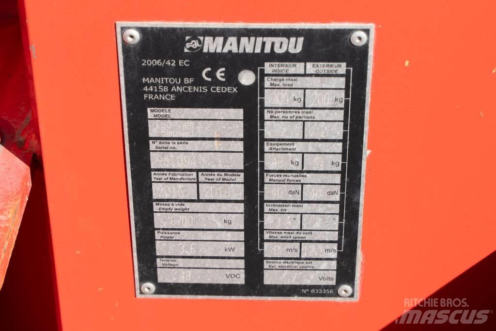 Manitou AETJ 150 Knikarmhoogwerkers