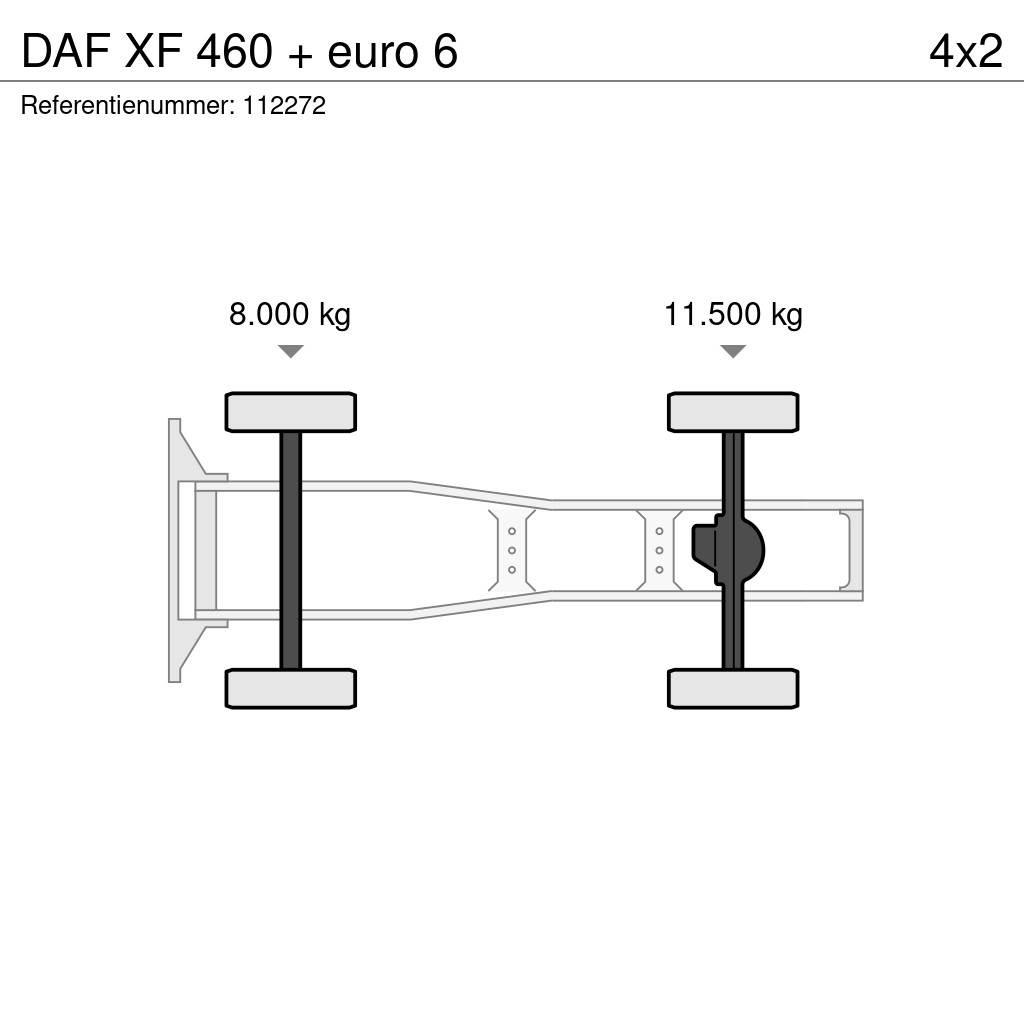 DAF XF 460 + euro 6 Trekkers