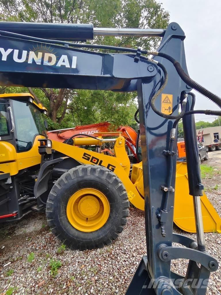 Hyundai R60 Wielgraafmachines