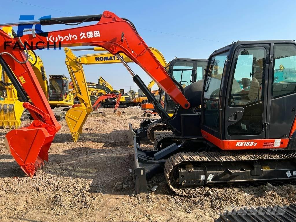 Kubota kx163 Rupsgraafmachines