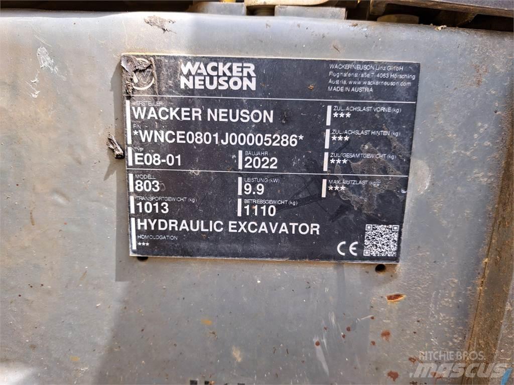 Wacker Neuson 803 Rupsgraafmachines