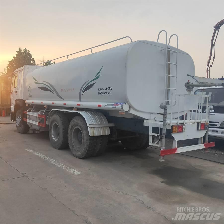 Howo 375 6x4 Water tankwagens