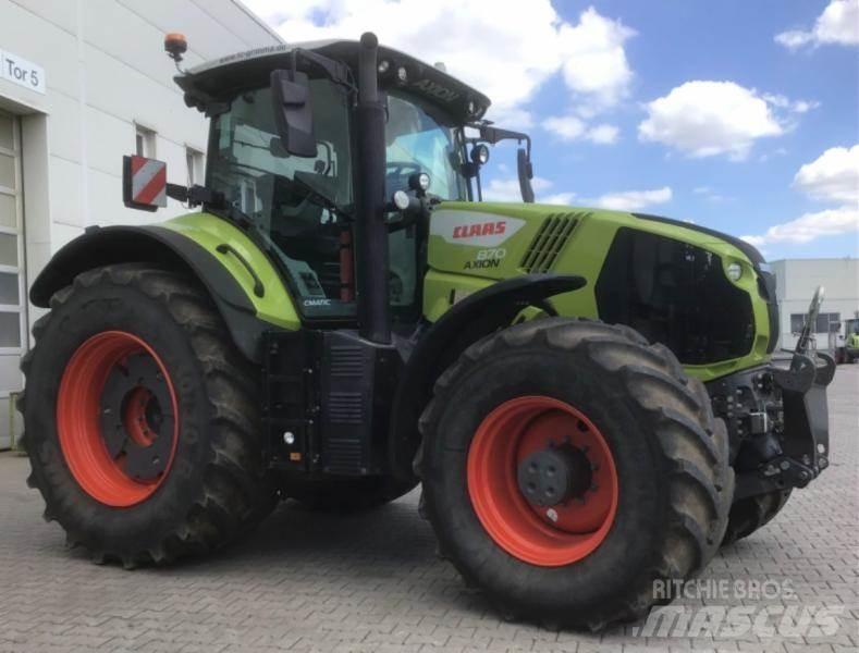 CLAAS AXION 870 Tractoren