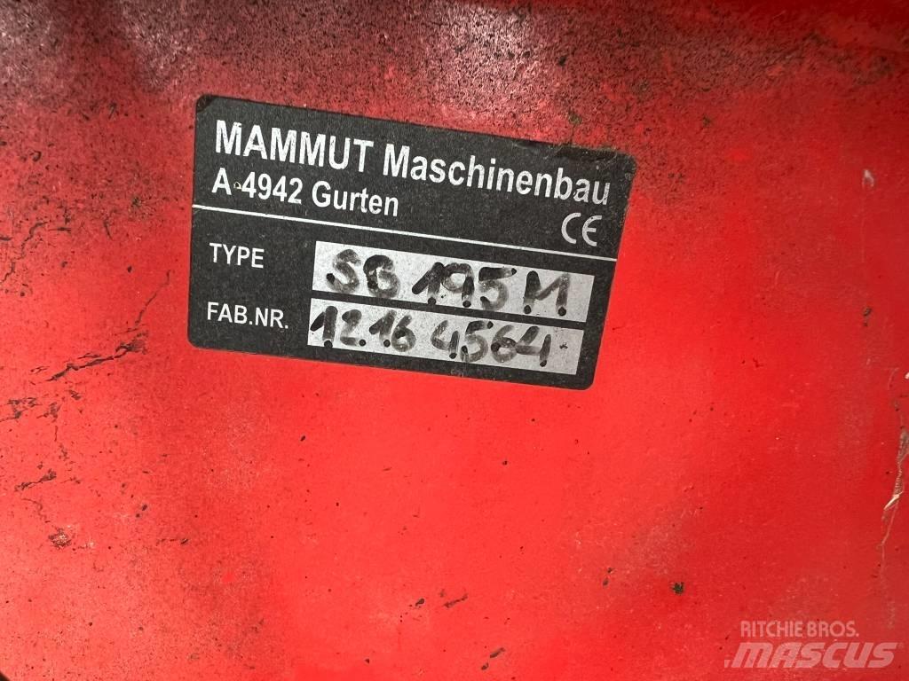 Mammut SB195M Uitkuilmachines