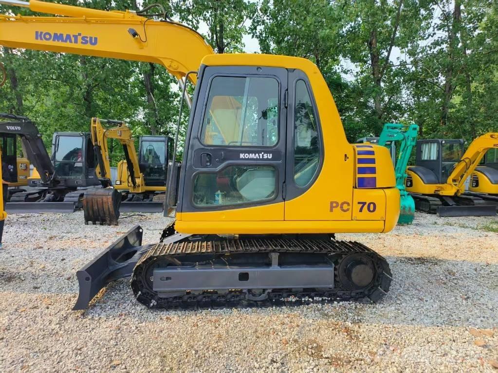 Komatsu PC 70-7 Rupsgraafmachines