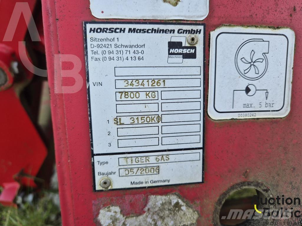 Horsch Tiger 6 AS Cultivatoren