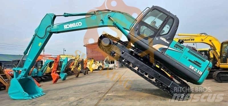 Kobelco SK 210 Rupsgraafmachines