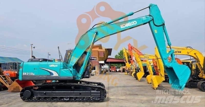 Kobelco SK 210 Rupsgraafmachines