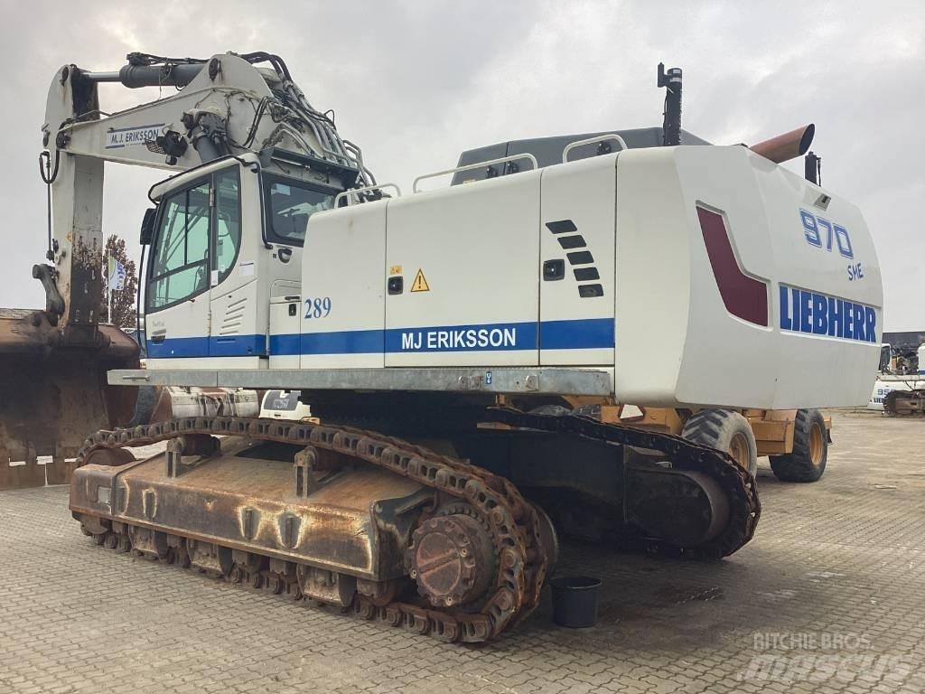 Liebherr R970 SME Rupsgraafmachines