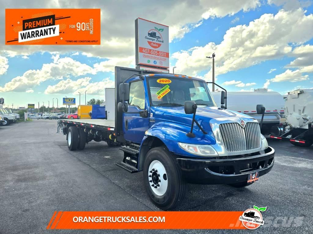 International MV607 Platte bakwagens