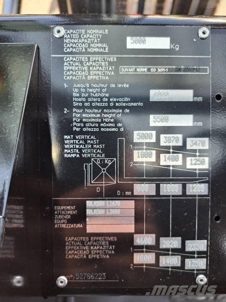 Manitou M 50-4 Vorkheftruck voor zwaar terrein