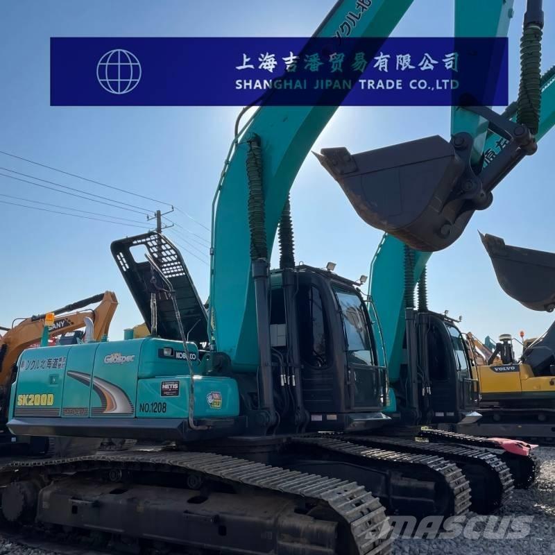 Kobelco SK 200 Rupsgraafmachines