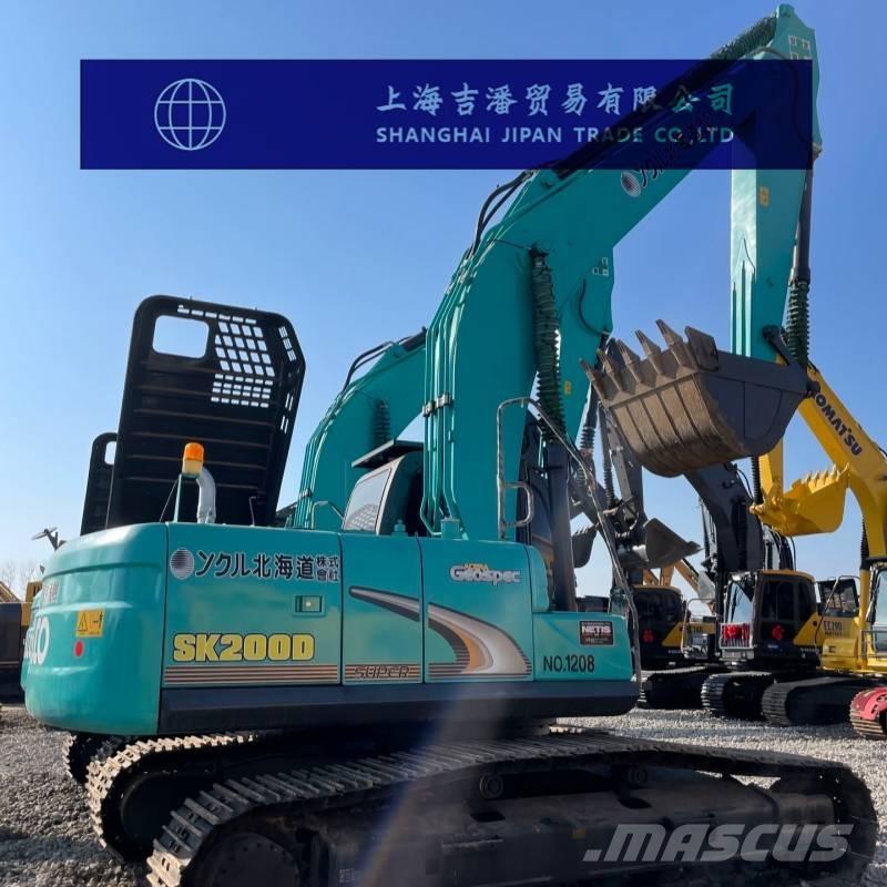 Kobelco SK 200 Rupsgraafmachines