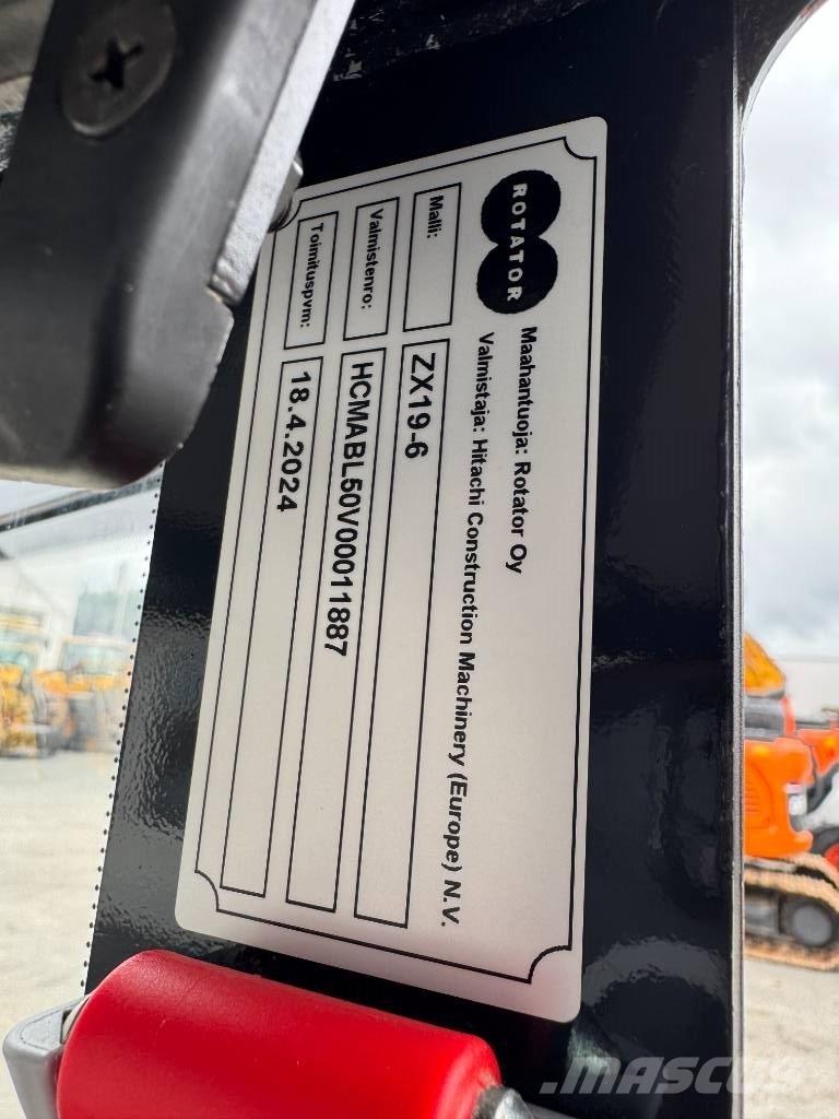 Hitachi ZX 19-6 CR Minigraafmachines < 7t