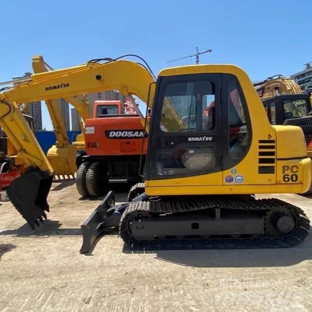 Komatsu PC60-7 Rupsgraafmachines