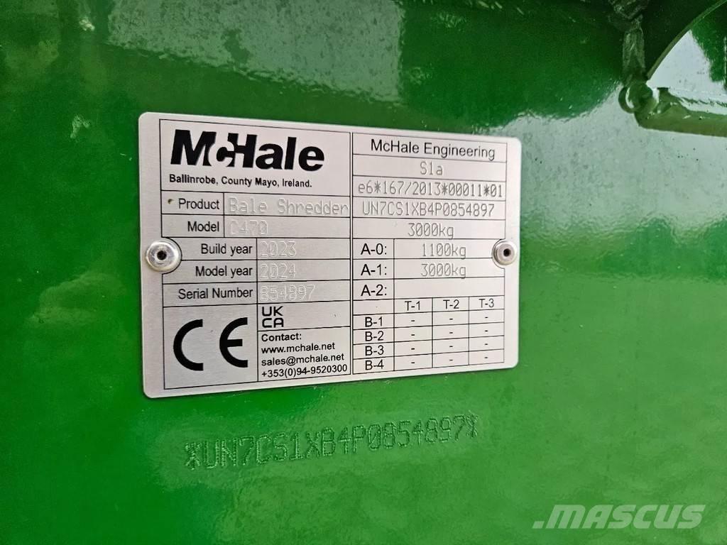 McHale C470 Landbouw - overige
