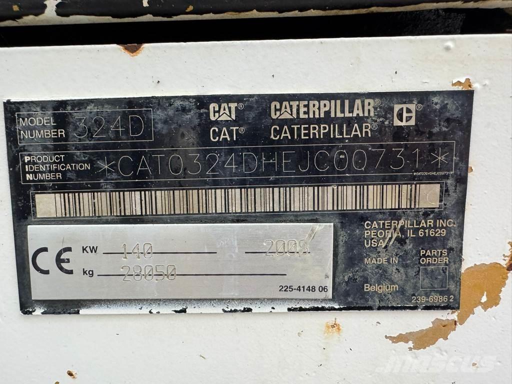 CAT 324DLN Rupsgraafmachines