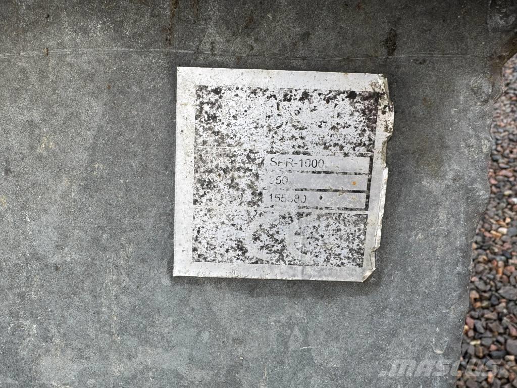 Fransgård SPR 1000 Zand- en zoutstrooimachines