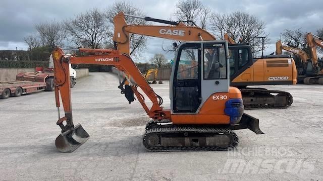 Hitachi EX 30 Minigraafmachines < 7t