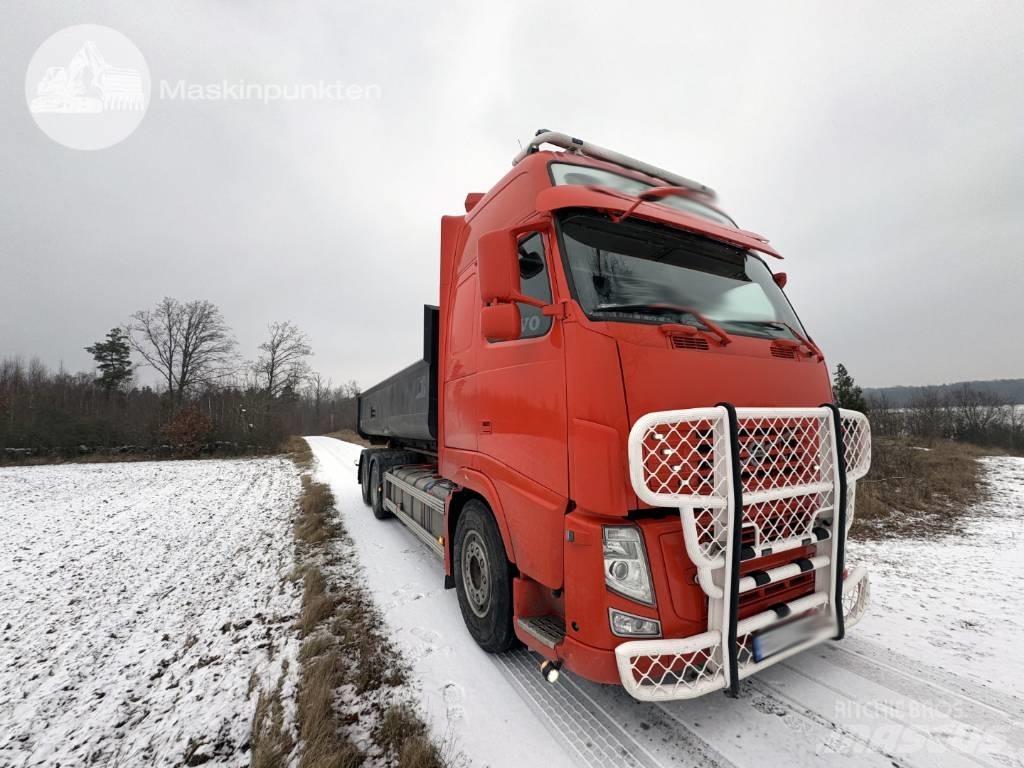 Volvo FH 550 Vrachtwagen met containersysteem