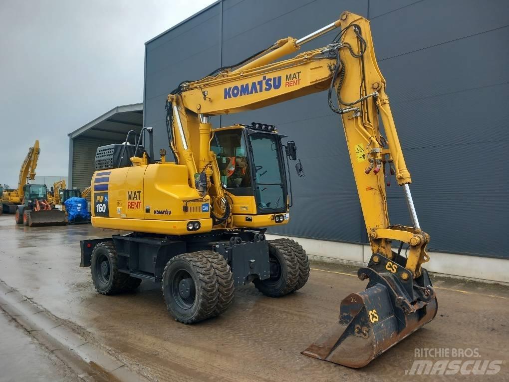 Komatsu PW160-11E0 Wielgraafmachines
