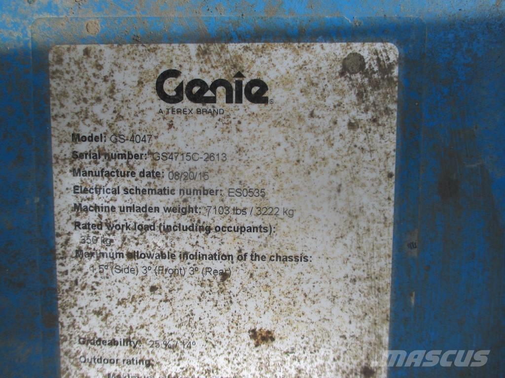 Genie GS 4047 Schaarhoogwerkers