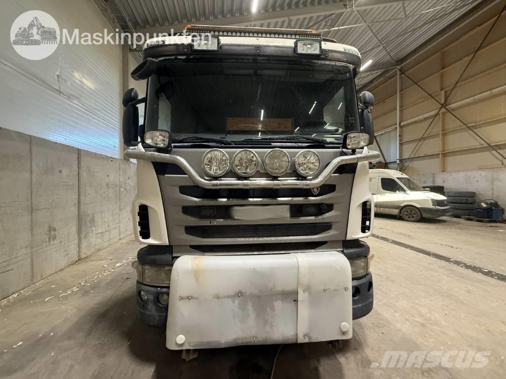 Scania Lastväxlare Vrachtwagen met containersysteem