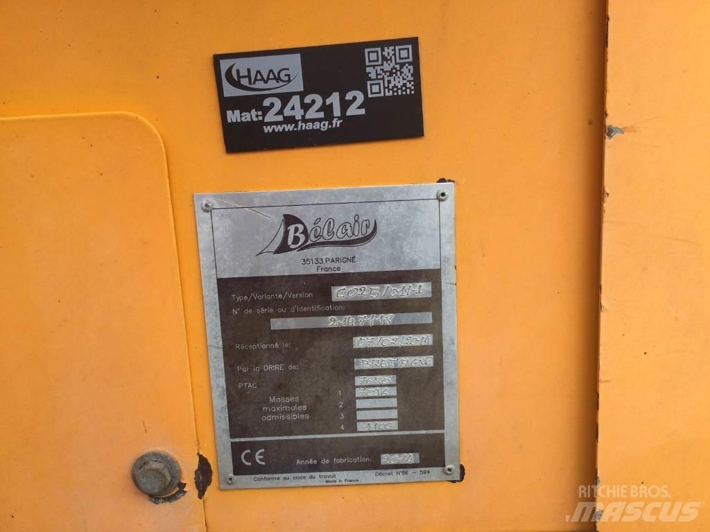 Belair COMET 838 Uitkuilmachines