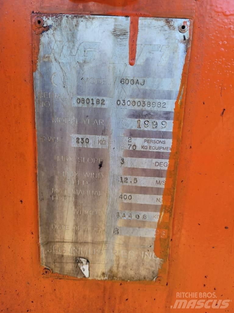 JLG 600 AJ Telescoophoogwerkers