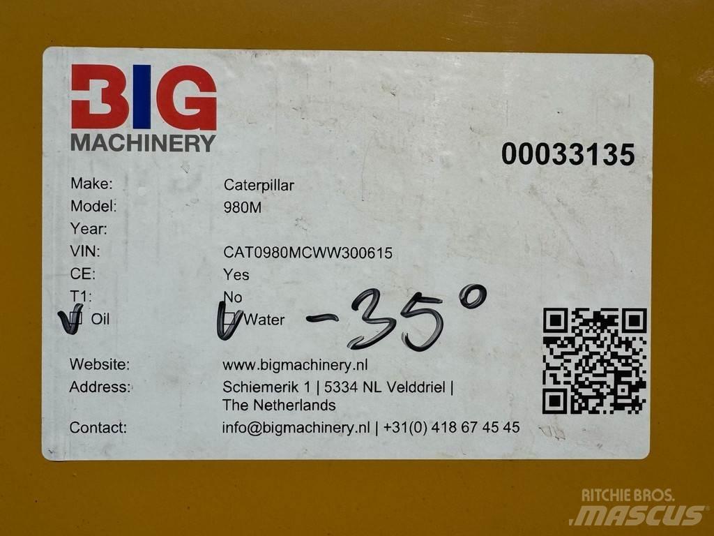 CAT 980M Wielladers