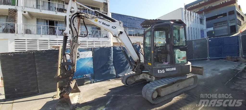 Bobcat E 55 Minigraafmachines < 7t