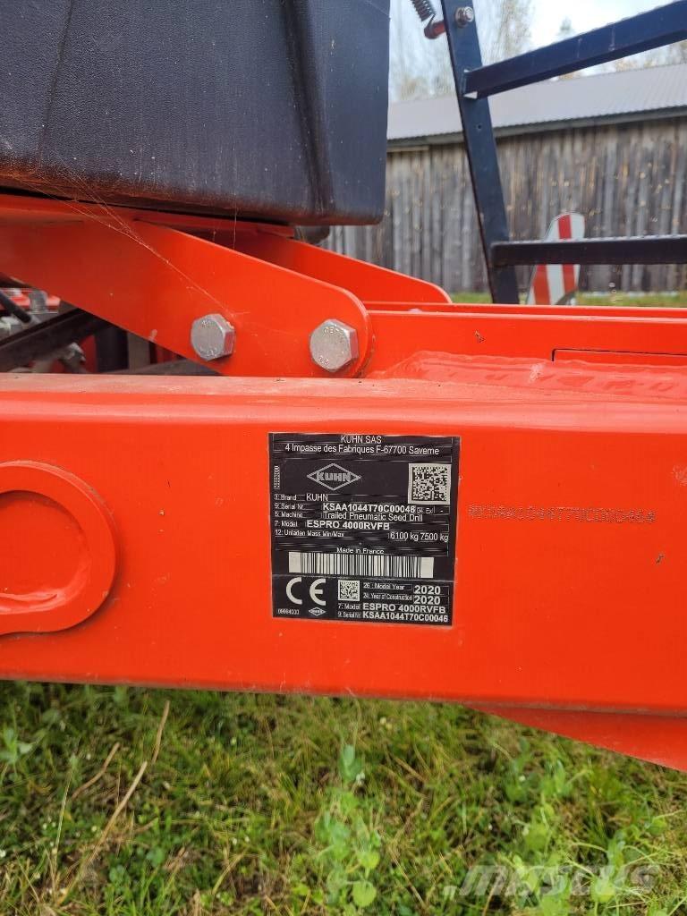 Kuhn Espro 4000R Zaaicombinaties