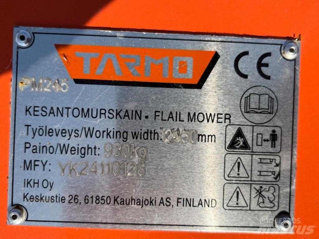 Tarmo PM 245 Klepelmaaiers