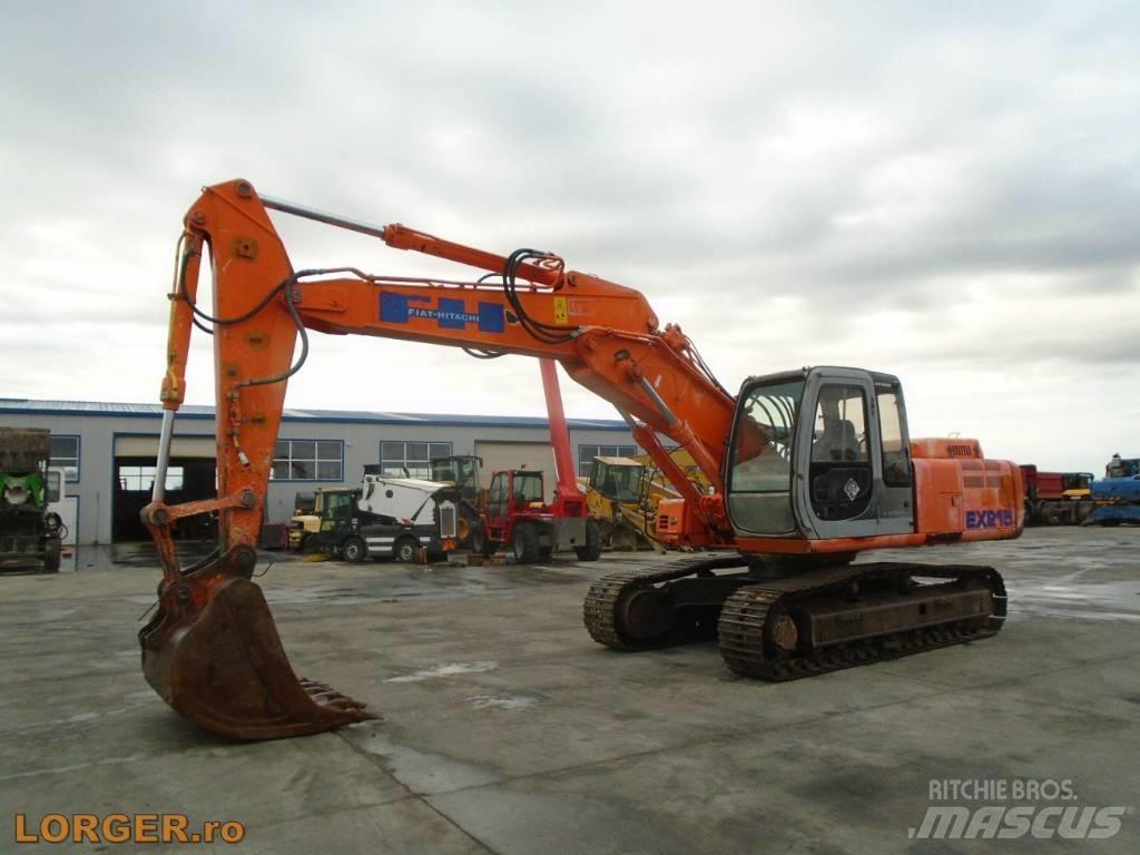 Fiat-Hitachi EX 215 Rupsgraafmachines