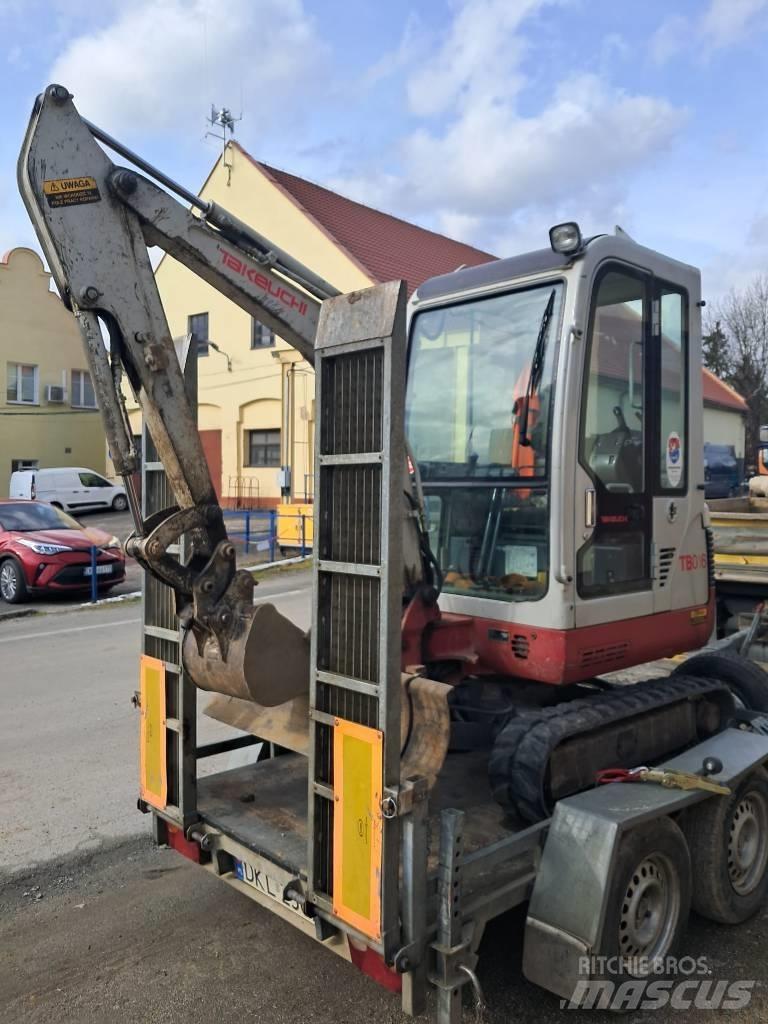 Takeuchi TB016 Minigraafmachines < 7t