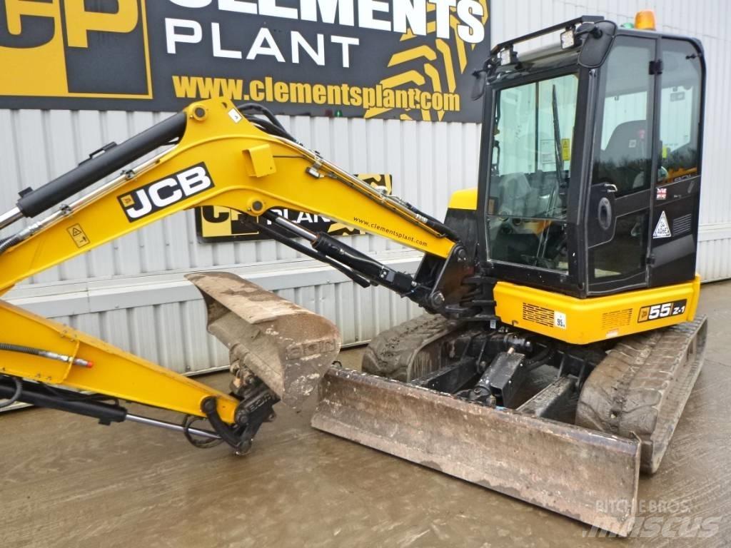 JCB 55 Z-1 Minigraafmachines < 7t