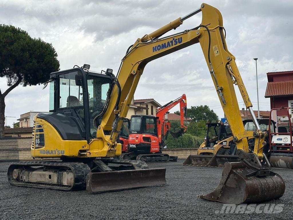 Komatsu PC55-MR3 Minigraafmachines < 7t