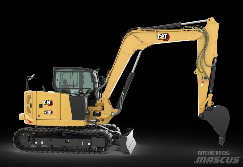 CAT 308 Midigraafmachines 7t - 12t