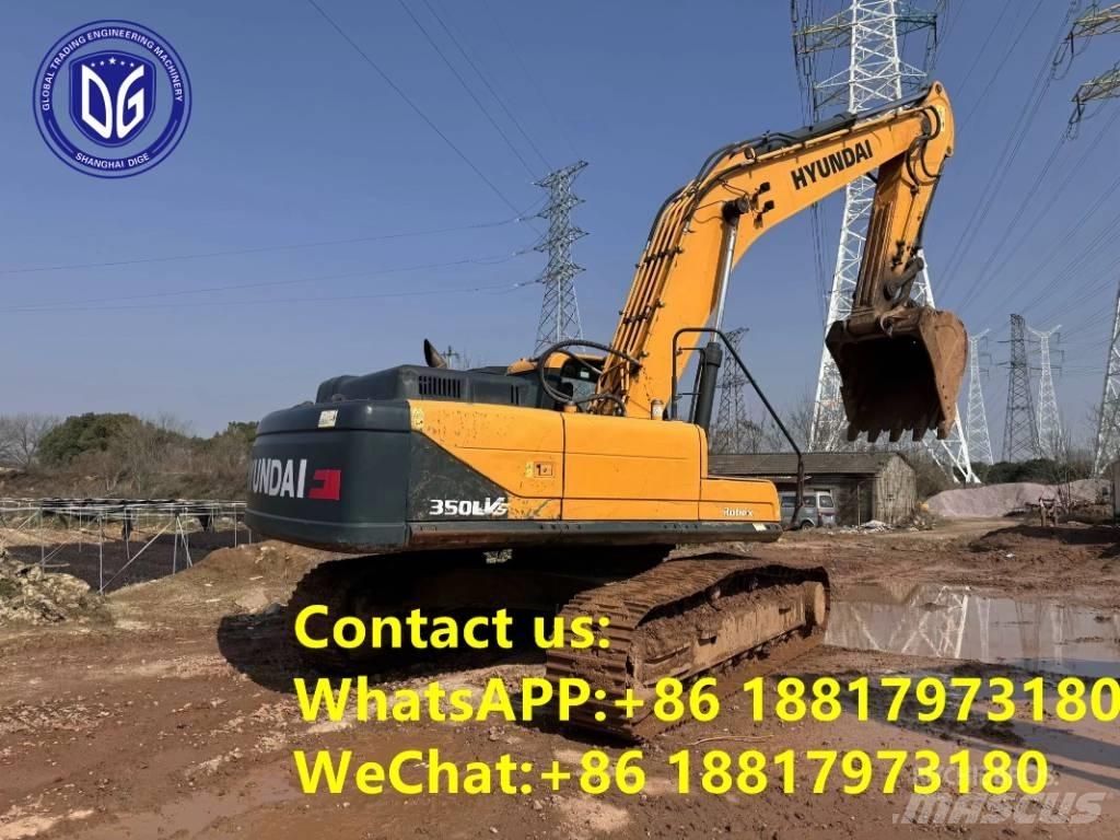 Hyundai R350LVS Rupsgraafmachines