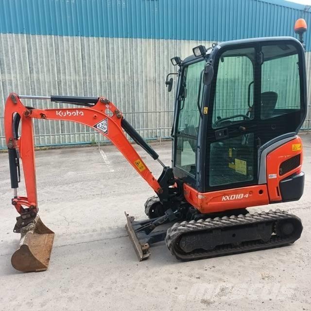 Kubota KX 018-4 Minigraafmachines < 7t