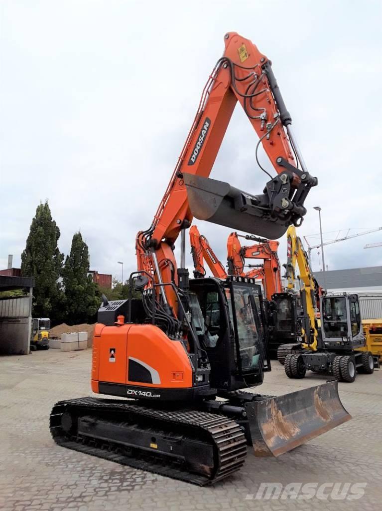 Doosan DX140LCR-5 Rupsgraafmachines
