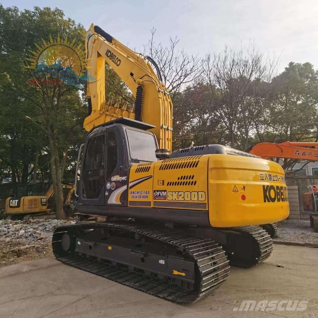 Kobelco SK 200 Rupsgraafmachines