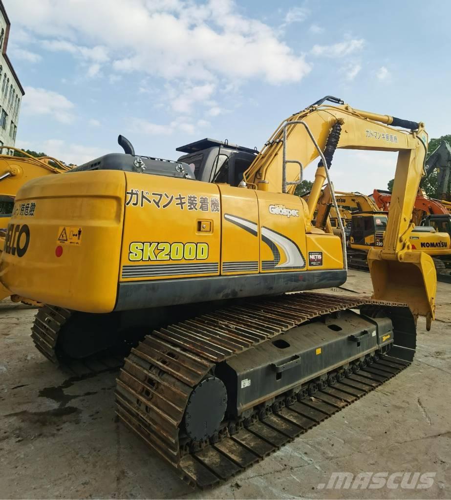 Kobelco SK 200 Rupsgraafmachines