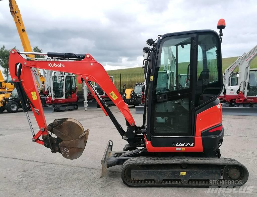 Kubota U27-4 Minigraafmachines < 7t