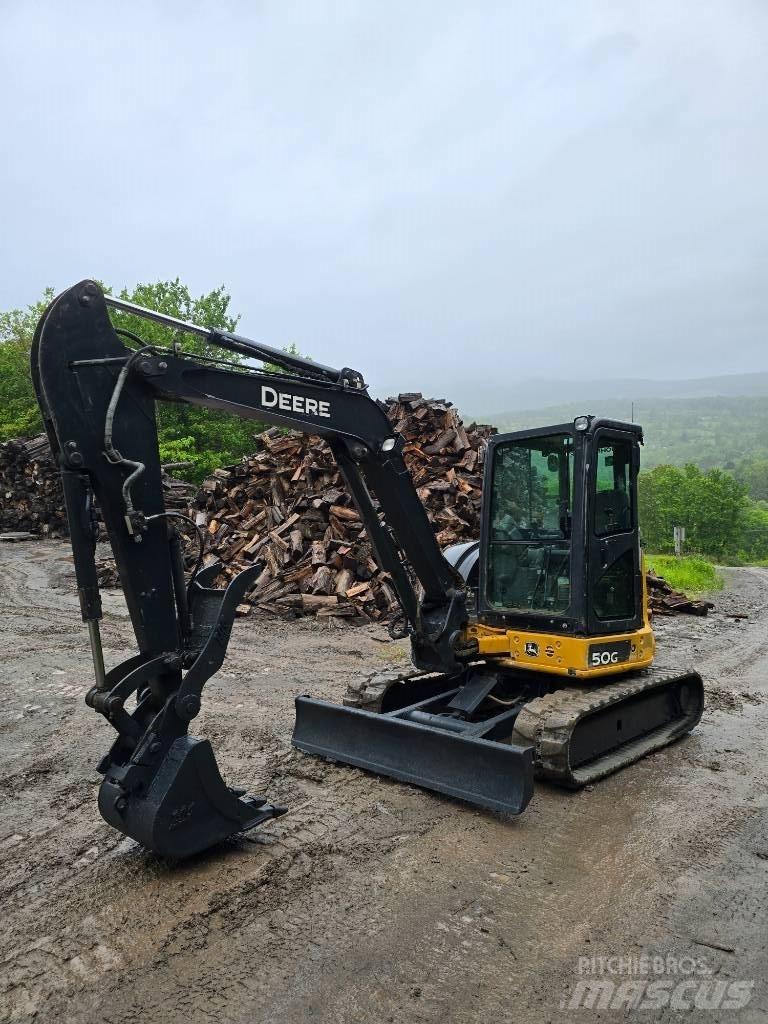 DEERE 50G Minigraafmachines < 7t