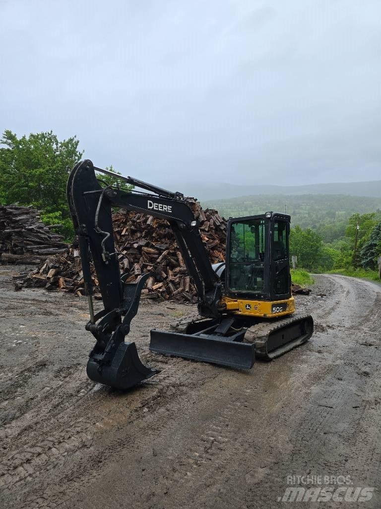 DEERE 50G Minigraafmachines < 7t