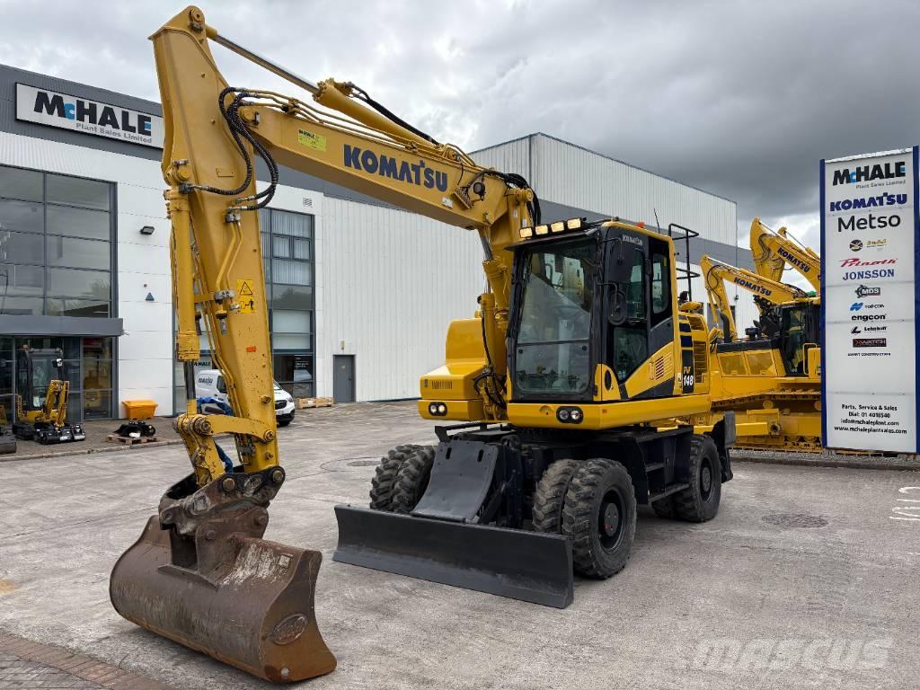Komatsu PW148-11 Wielgraafmachines
