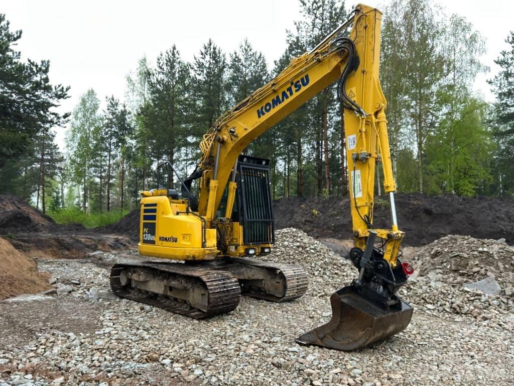 Komatsu PC138US-11 Rupsgraafmachines