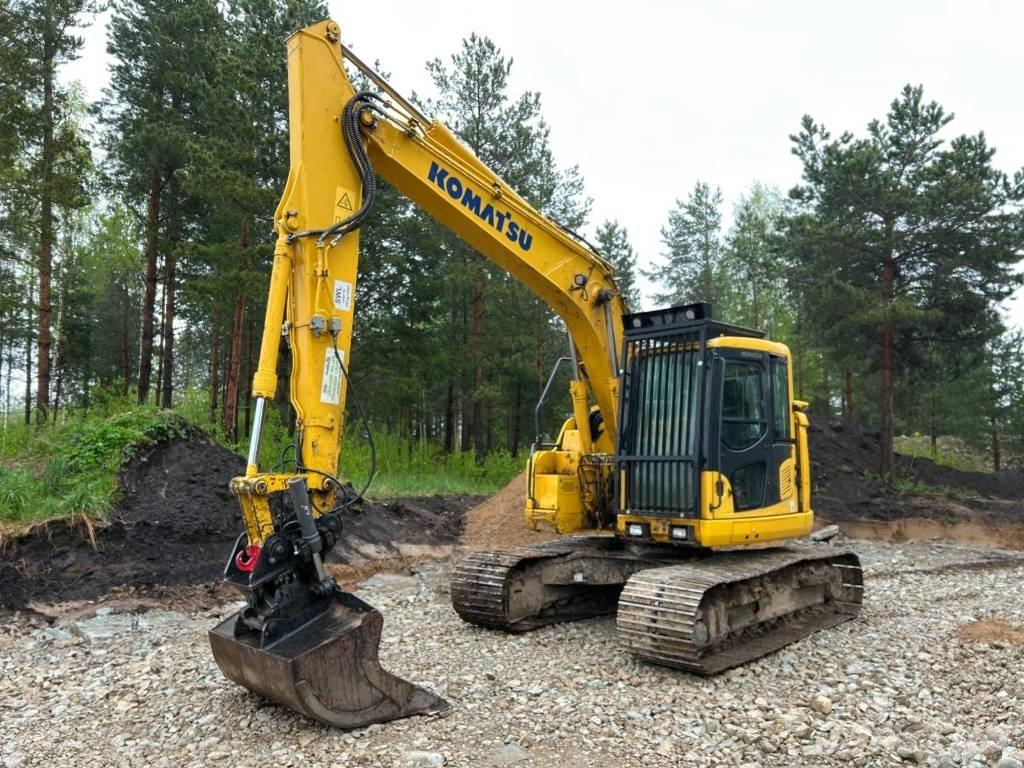 Komatsu PC138US-11 Rupsgraafmachines